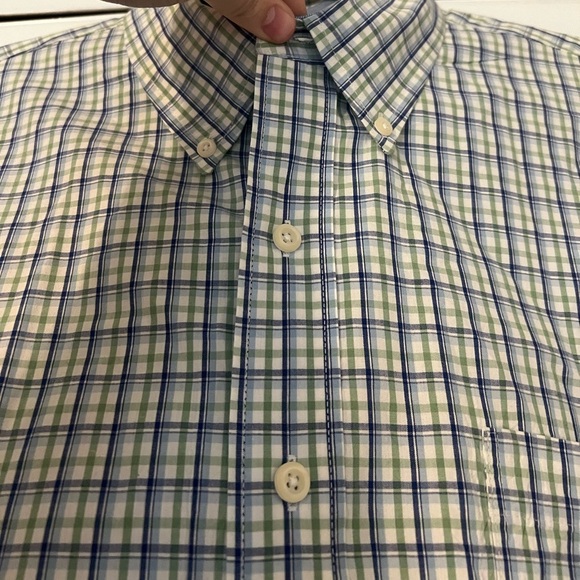 Men’s Izod Plaid Button Down Dress Shirt - Picture 9 of 11